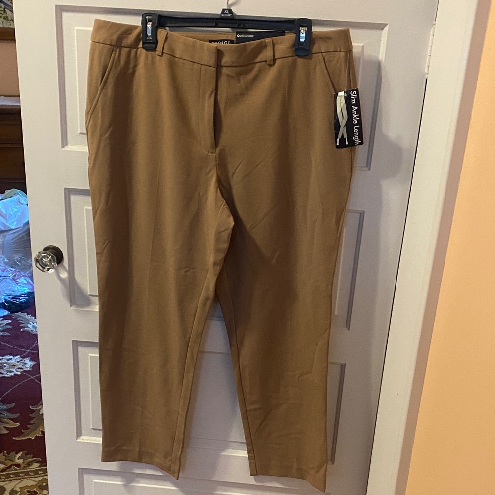 George Women's Tan Chinos